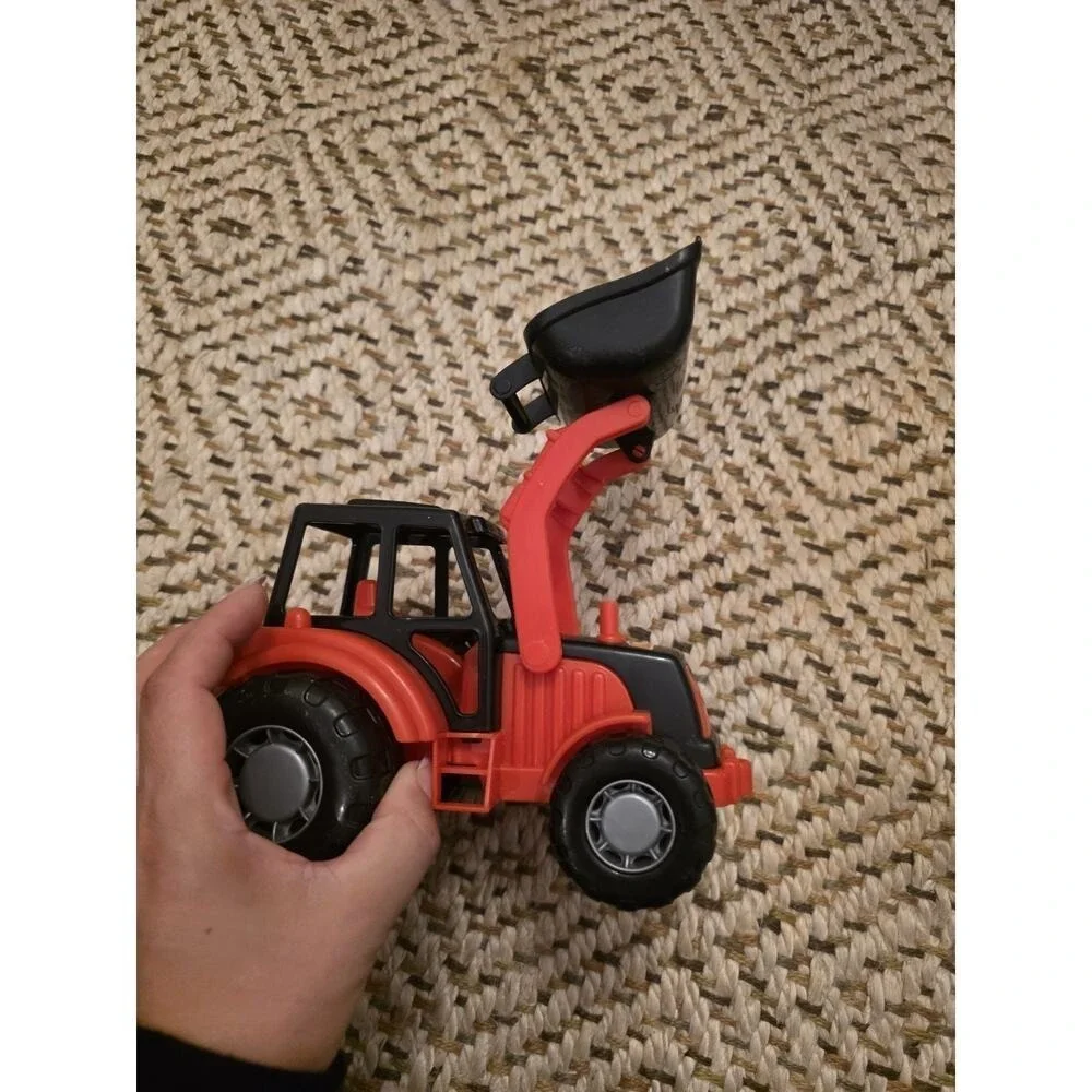 Polesie Toy Tractors Pull-Back Ray Toys‎ Loose Red